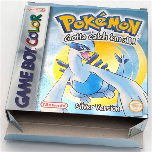 Pokemon Silver Version - Original Box - GameBoy Color (B Grade) (Genbrug)
